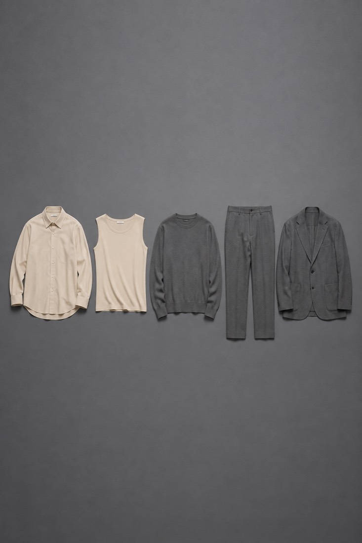 Five-Day Starter (Neutral) in Slate Grey, laid flat.